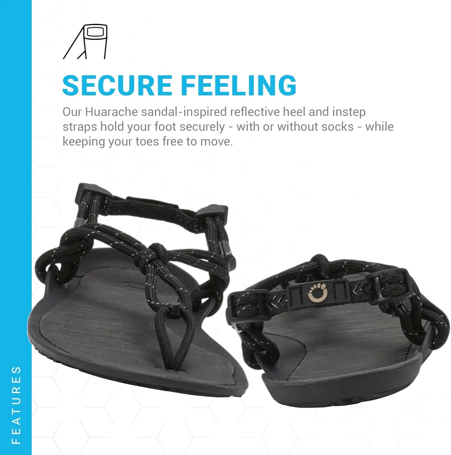 Xero Shoes Men's Aqua Cloud Barefoot Water Sandal