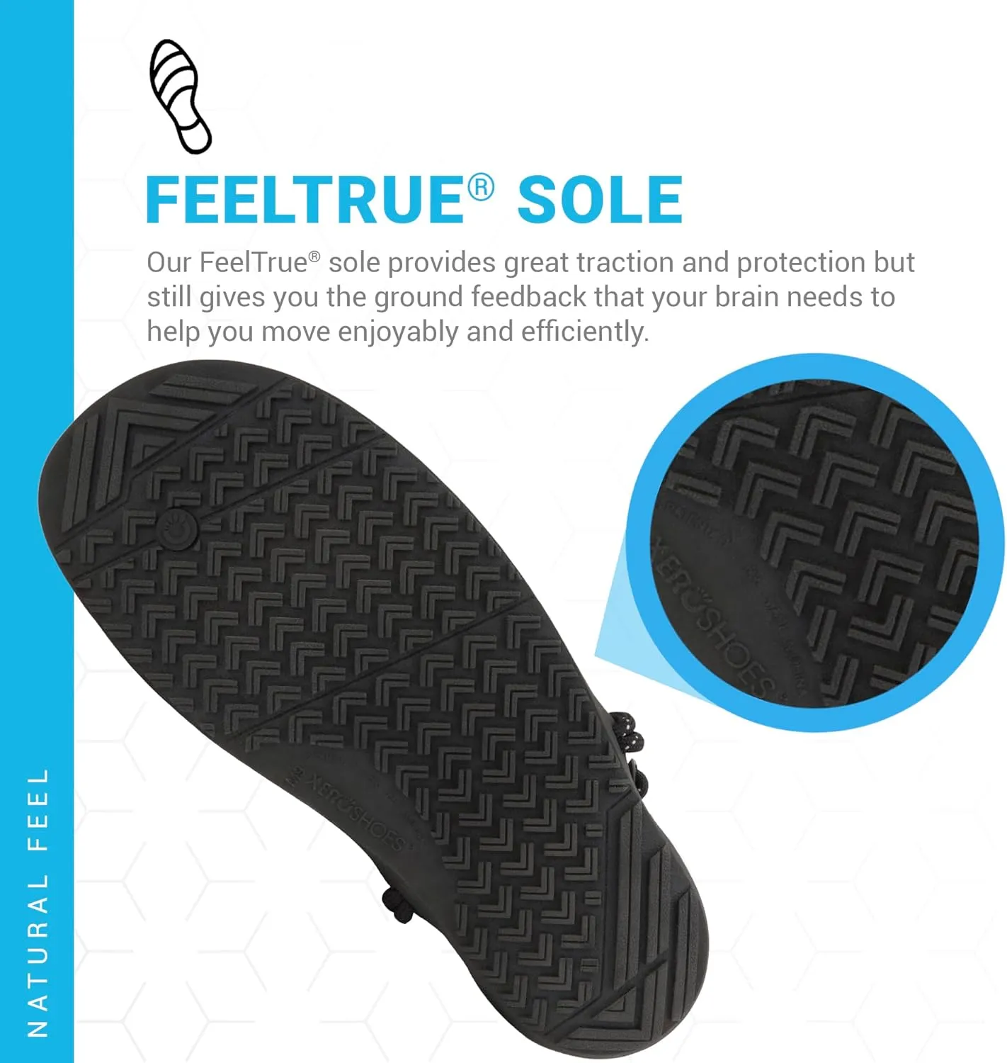Xero Shoes Men's Aqua Cloud Barefoot Water Sandal