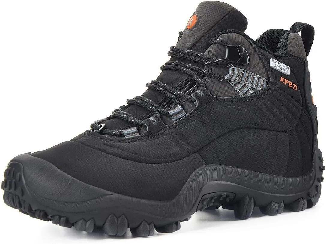 XPETI Men's Thermator Low-Top Waterproof Hiking Outdoor Boots