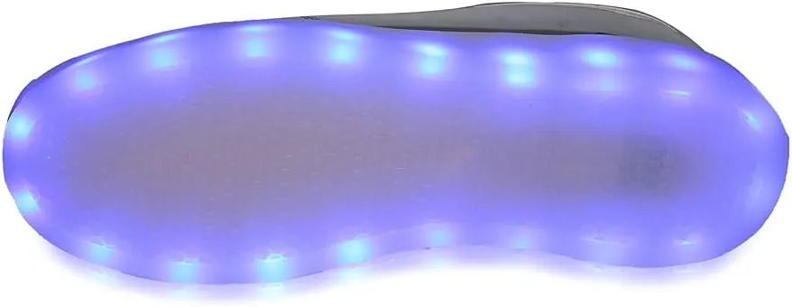 YuanRoad Unisex LED Light Up Shoes with USB Charging Glowing Luminous LED Sneakers