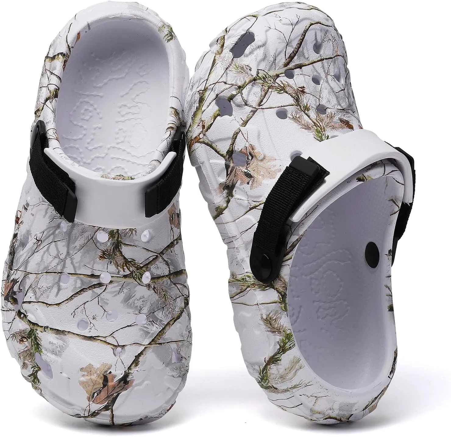 YUKTOPA Men's Clogs Outdoor Athletic Sports Sandals Adult Slip On Garden Shoes Summer Water Beach Shoes Casual Slippers Lightweight Breathable Non Slip