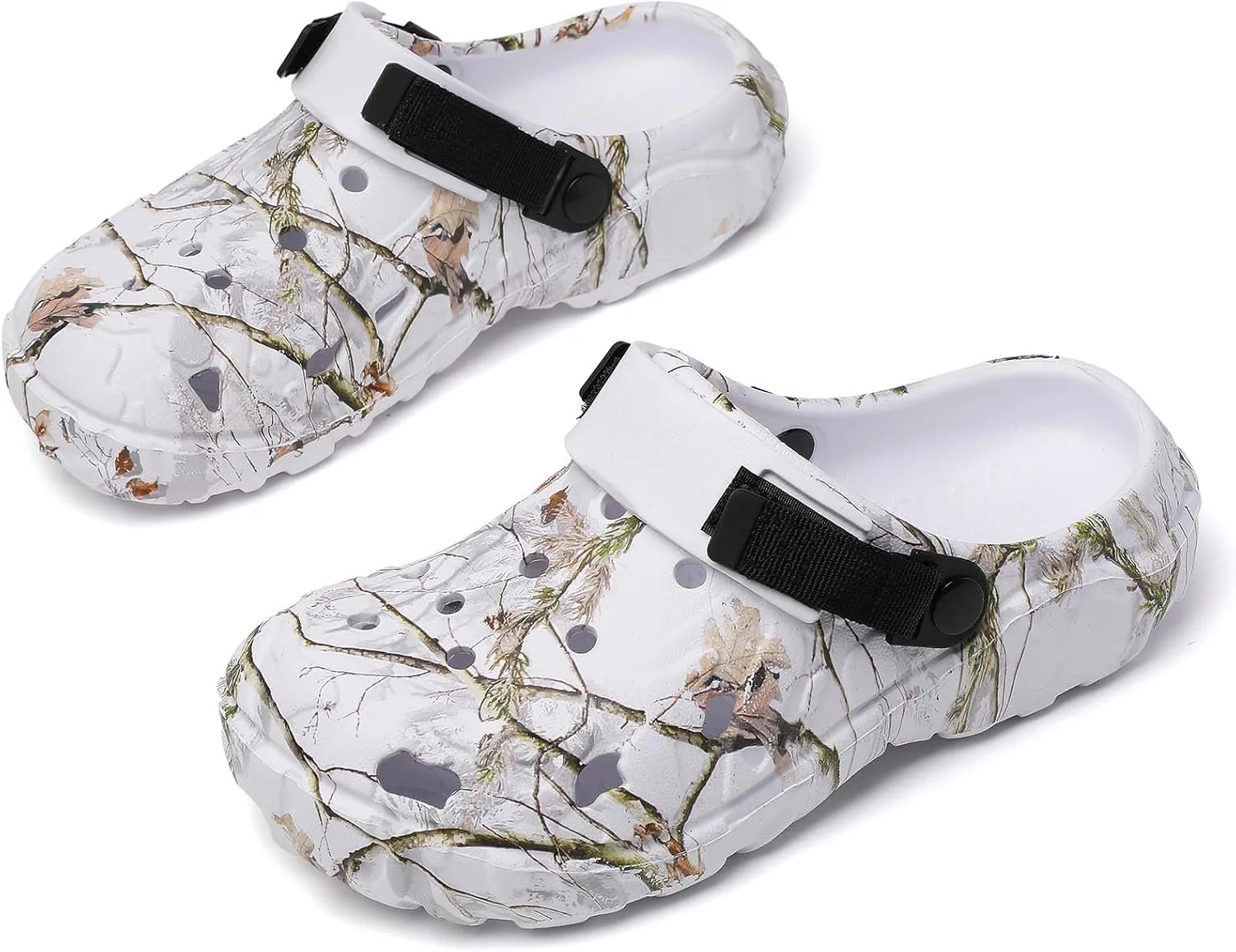 YUKTOPA Men's Clogs Outdoor Athletic Sports Sandals Adult Slip On Garden Shoes Summer Water Beach Shoes Casual Slippers Lightweight Breathable Non Slip