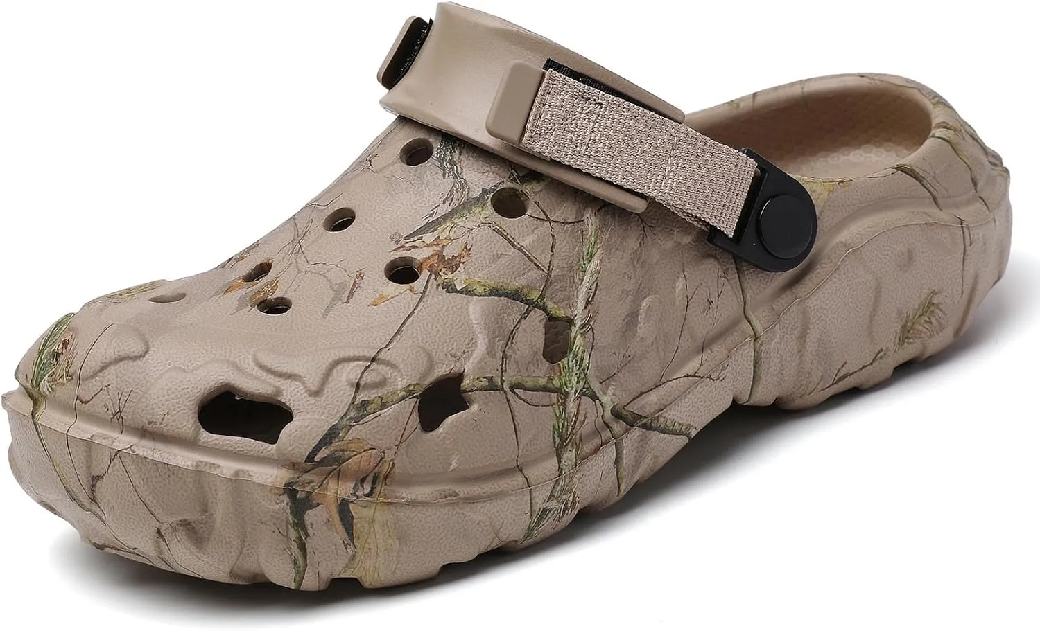YUKTOPA Men's Clogs Outdoor Athletic Sports Sandals Adult Slip On Garden Shoes Summer Water Beach Shoes Casual Slippers Lightweight Breathable Non Slip
