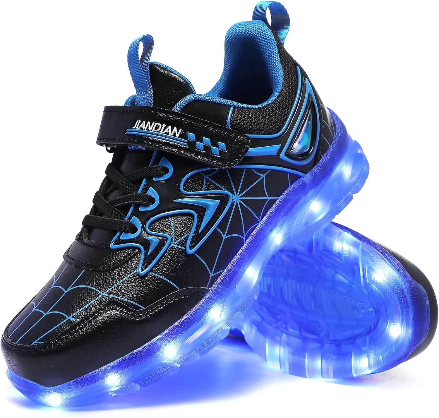YUNICUS Kids Light Up Shoes for Boys Girls Toddler Sneakers USB Rechargeable Best Gift for Birthday Halloween Christmas